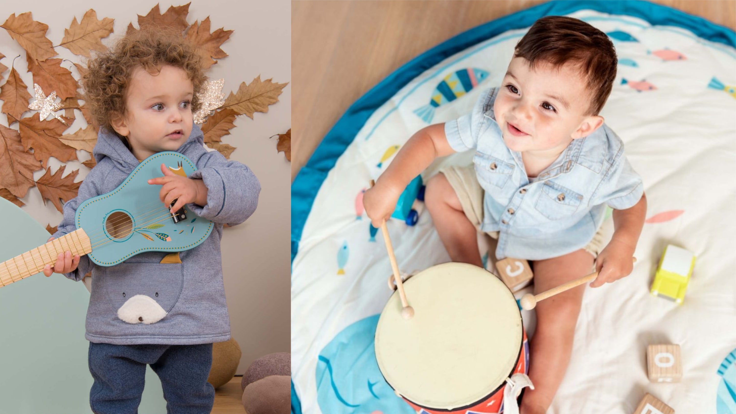 Strumenti Musicali in Legno per Bambini, Moulin Roty