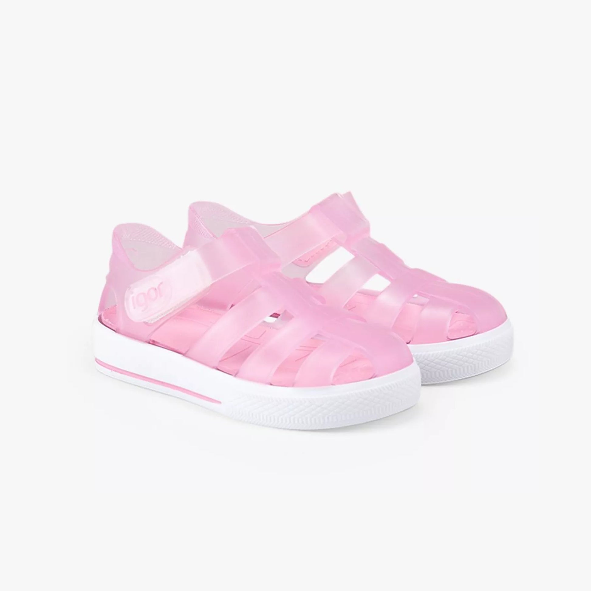 Beach Sandals, Pink Jelly
