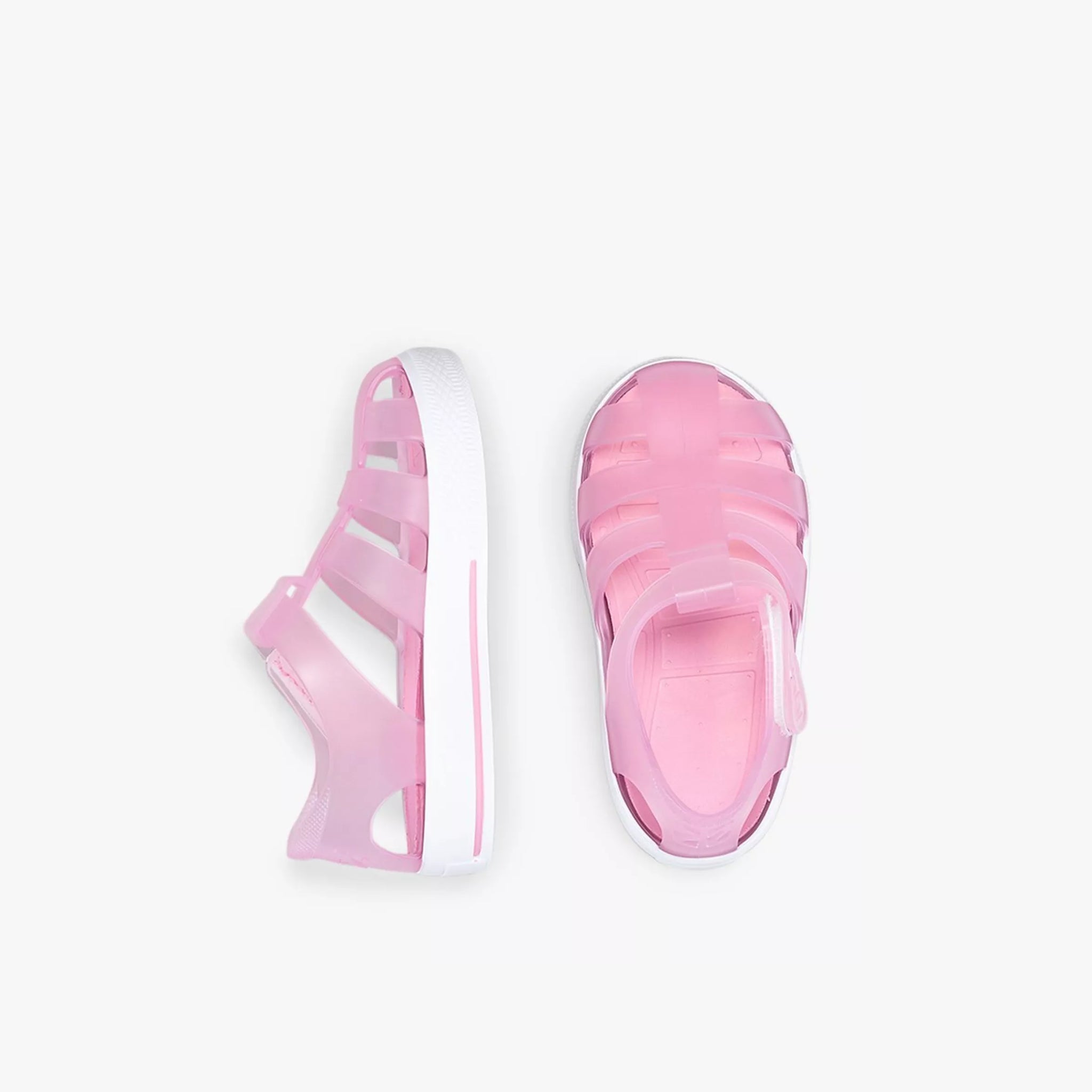 Beach Sandals, Pink Jelly