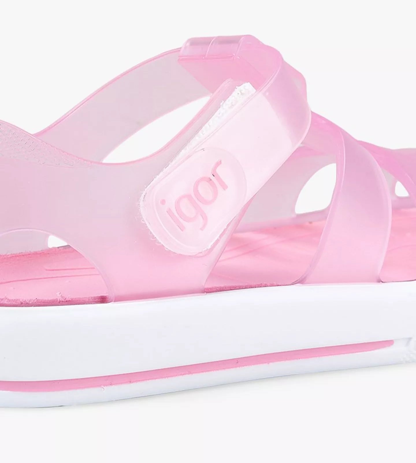 Beach Sandals, Pink Jelly