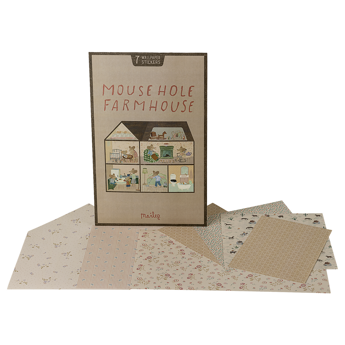Carta da parati, Mouse hole Farmhouse
