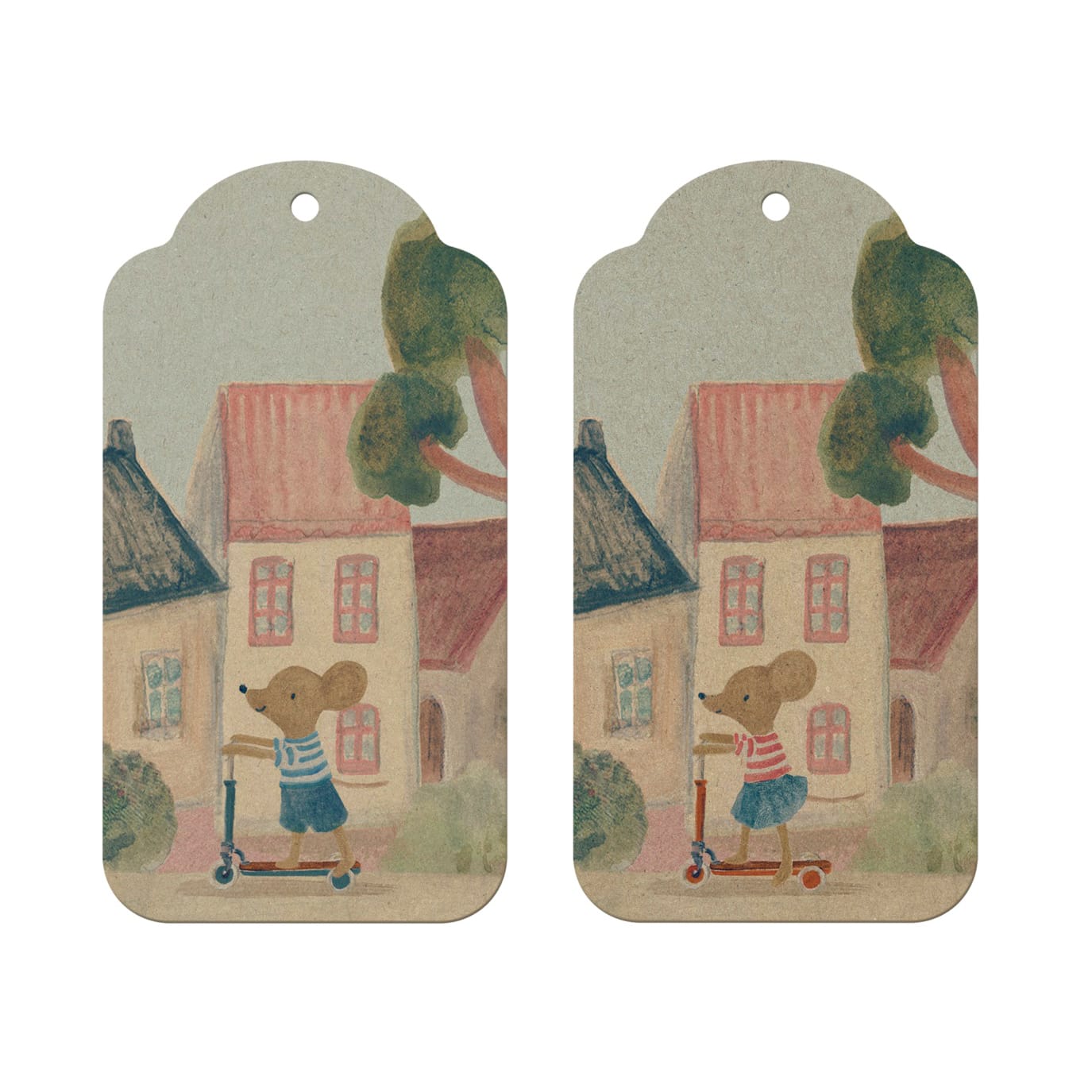 Mouse Gift Tags, 14pcs