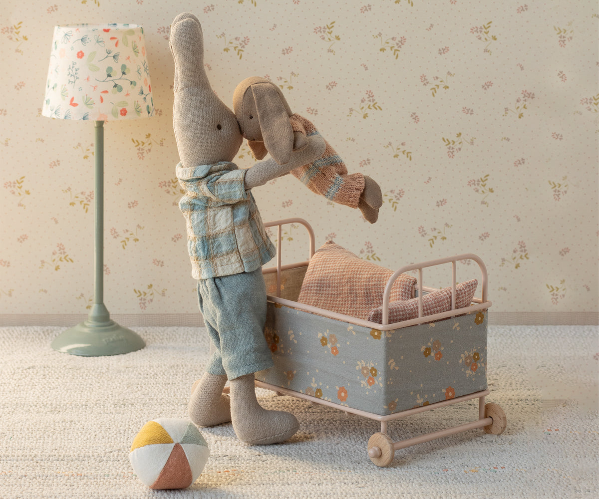 Winter bunny, Micro - Dusty rose