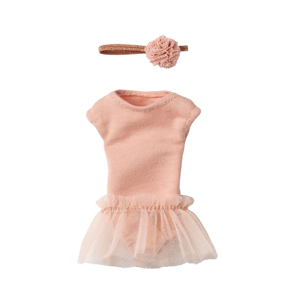 Vestiti per conigli, Taglia 1 - Tuta e gonna da ballerina rosa