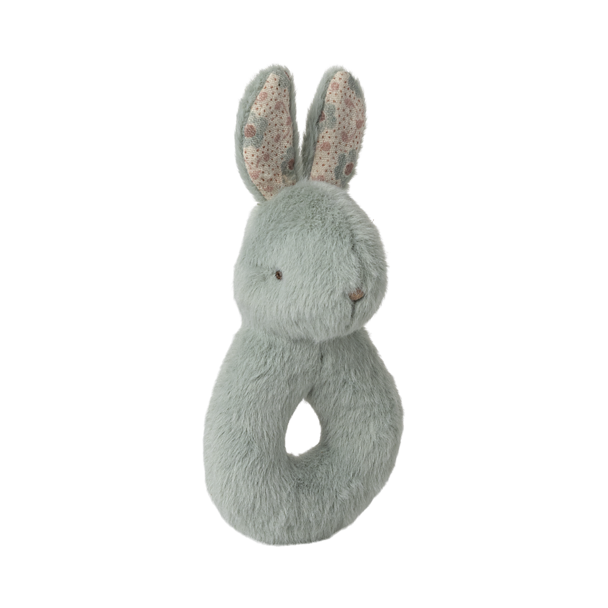 Rabbit Rattle and Muslin Set, Mint