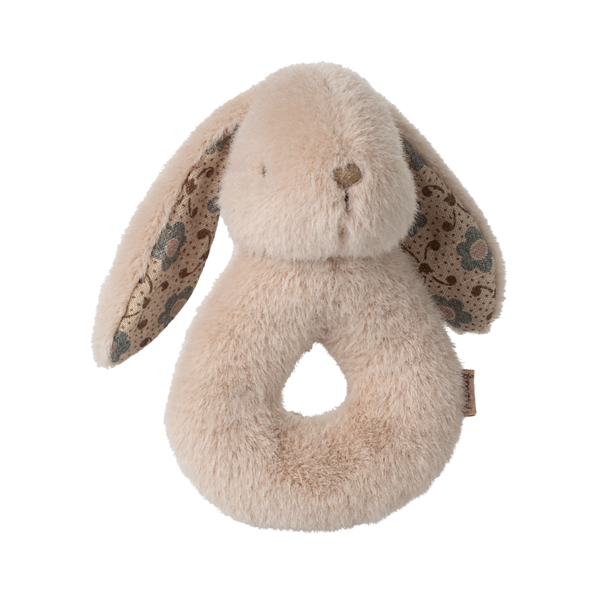 Rabbit Rattle and Muslin Set, Powder