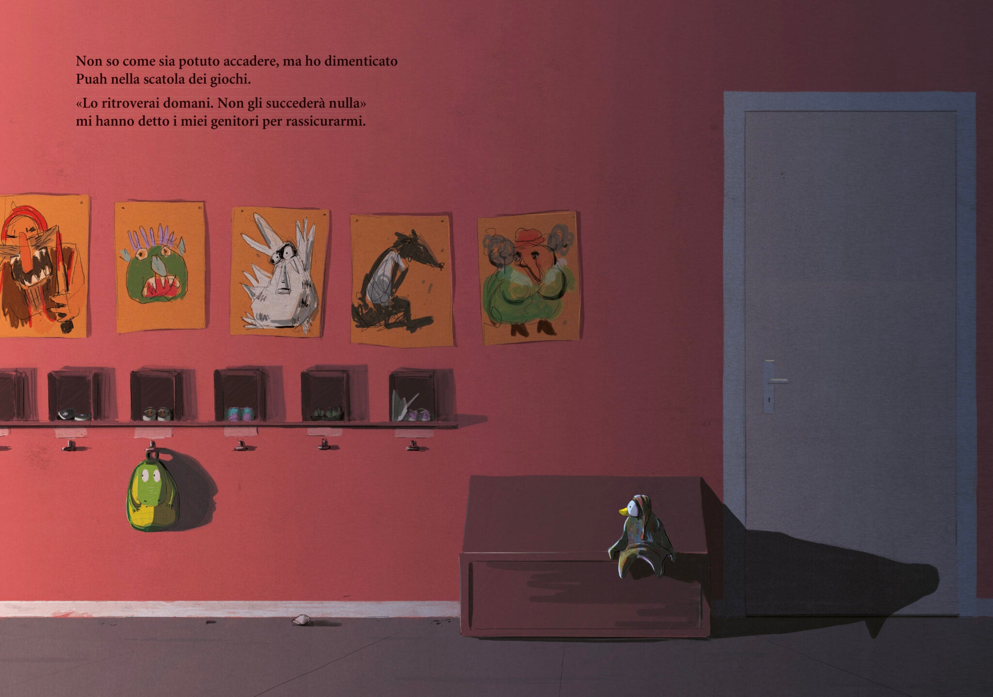 Libro Una notte a scuola con Puah
