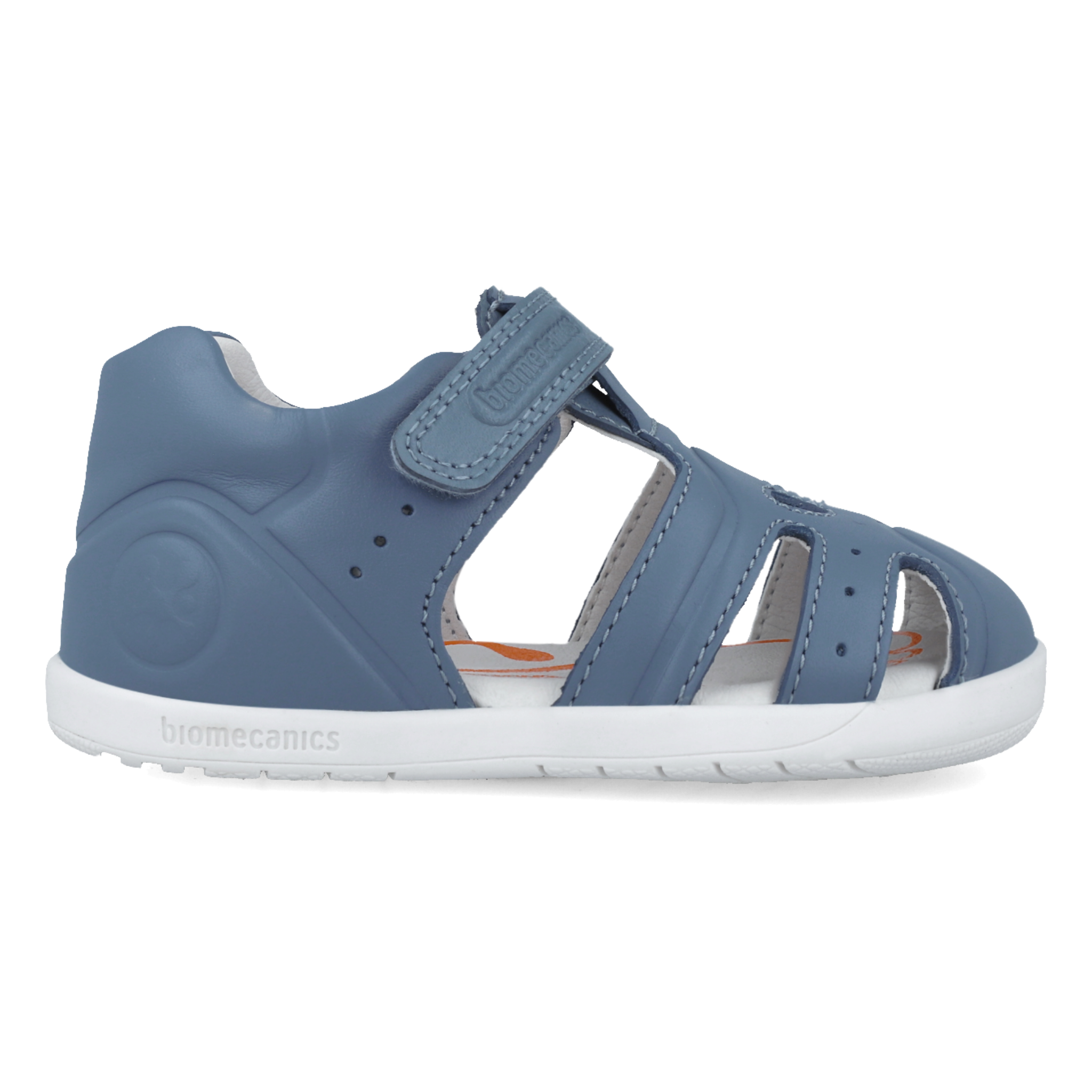 Wider (wide feet) leather sandals, Blue