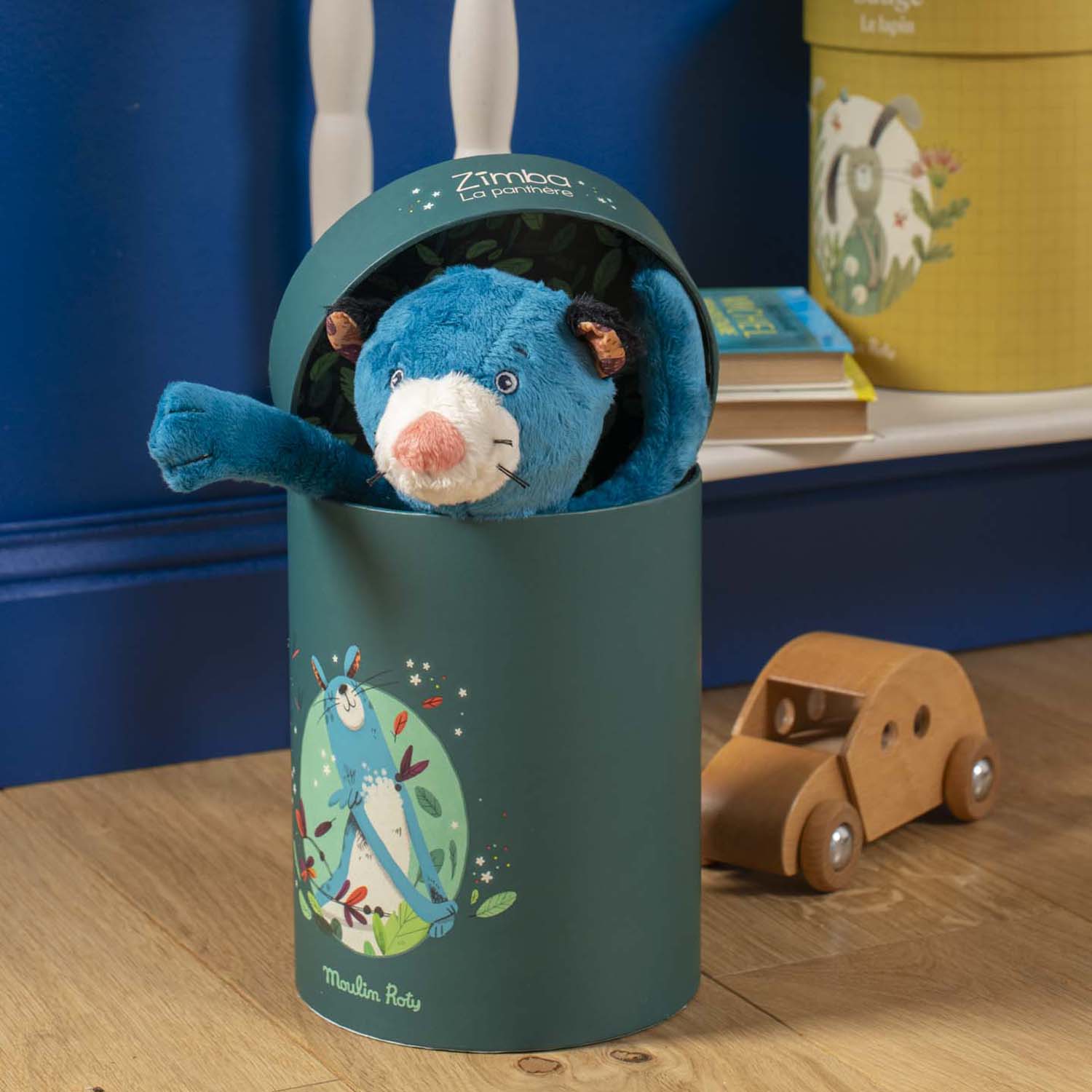 Gift Boxed Puppet, Panther Zimba