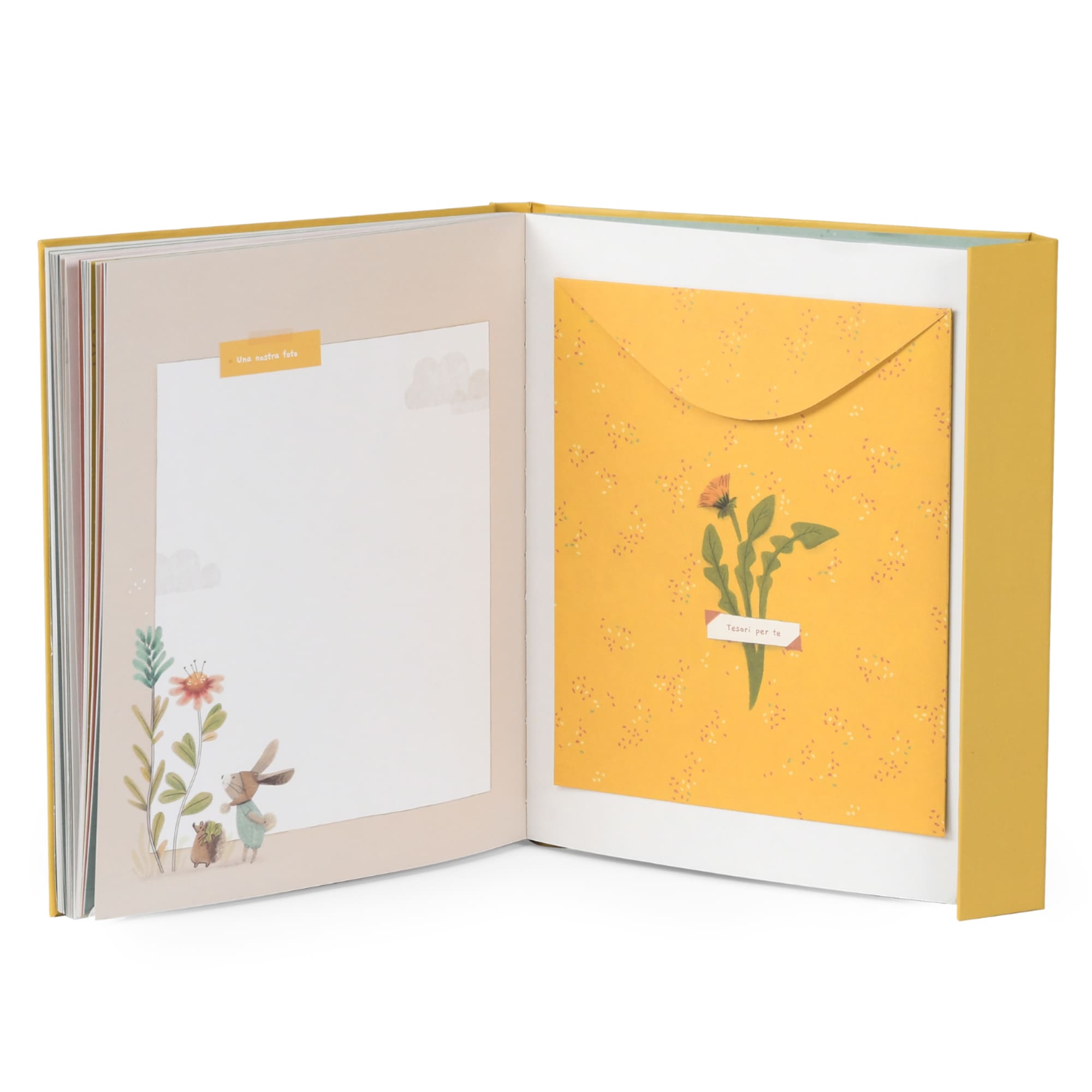 Libro nascita in Italiano (80 pagine) Trois petits lapins