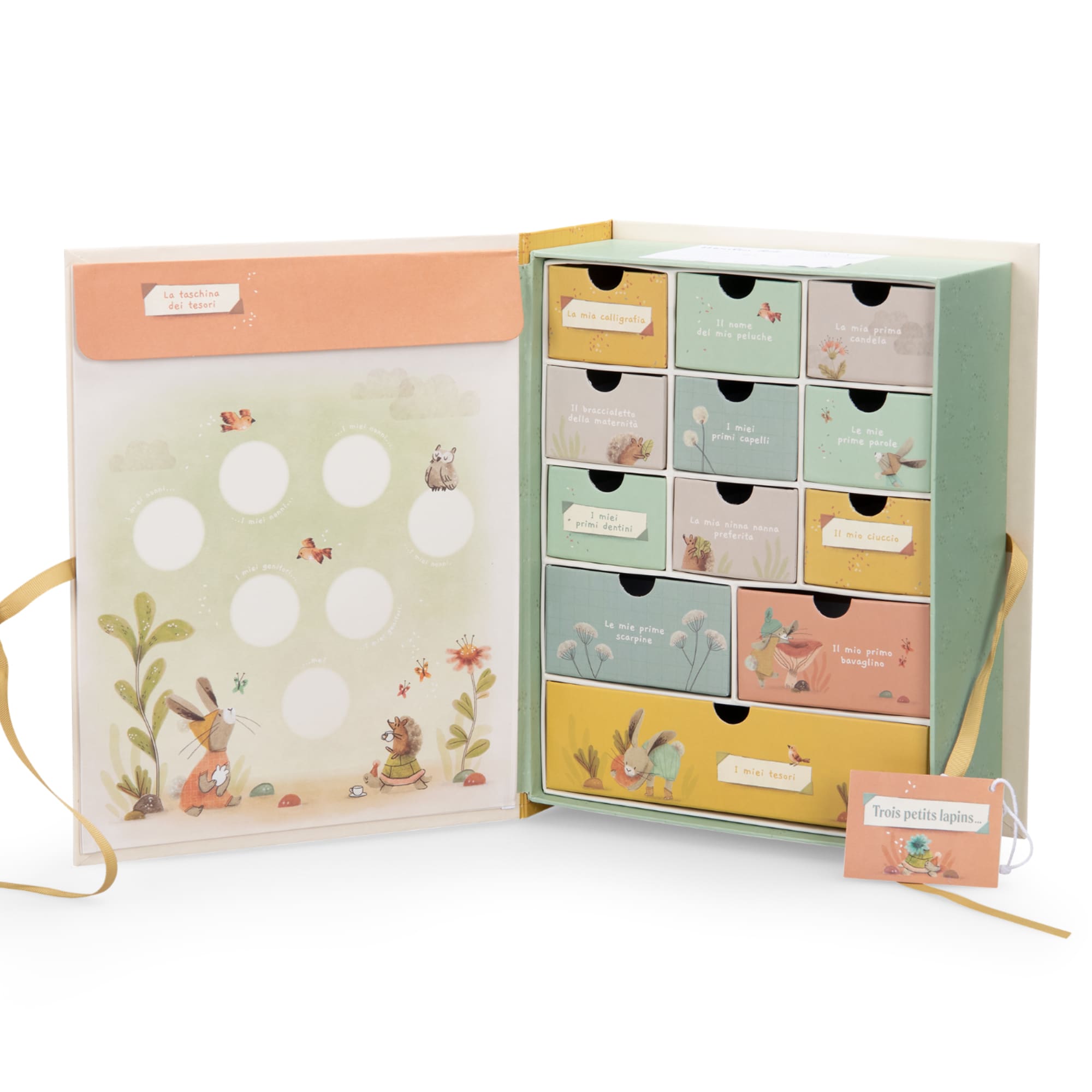 Cofanetto nascita Italiano - Dolci ricordi dell'infanzia