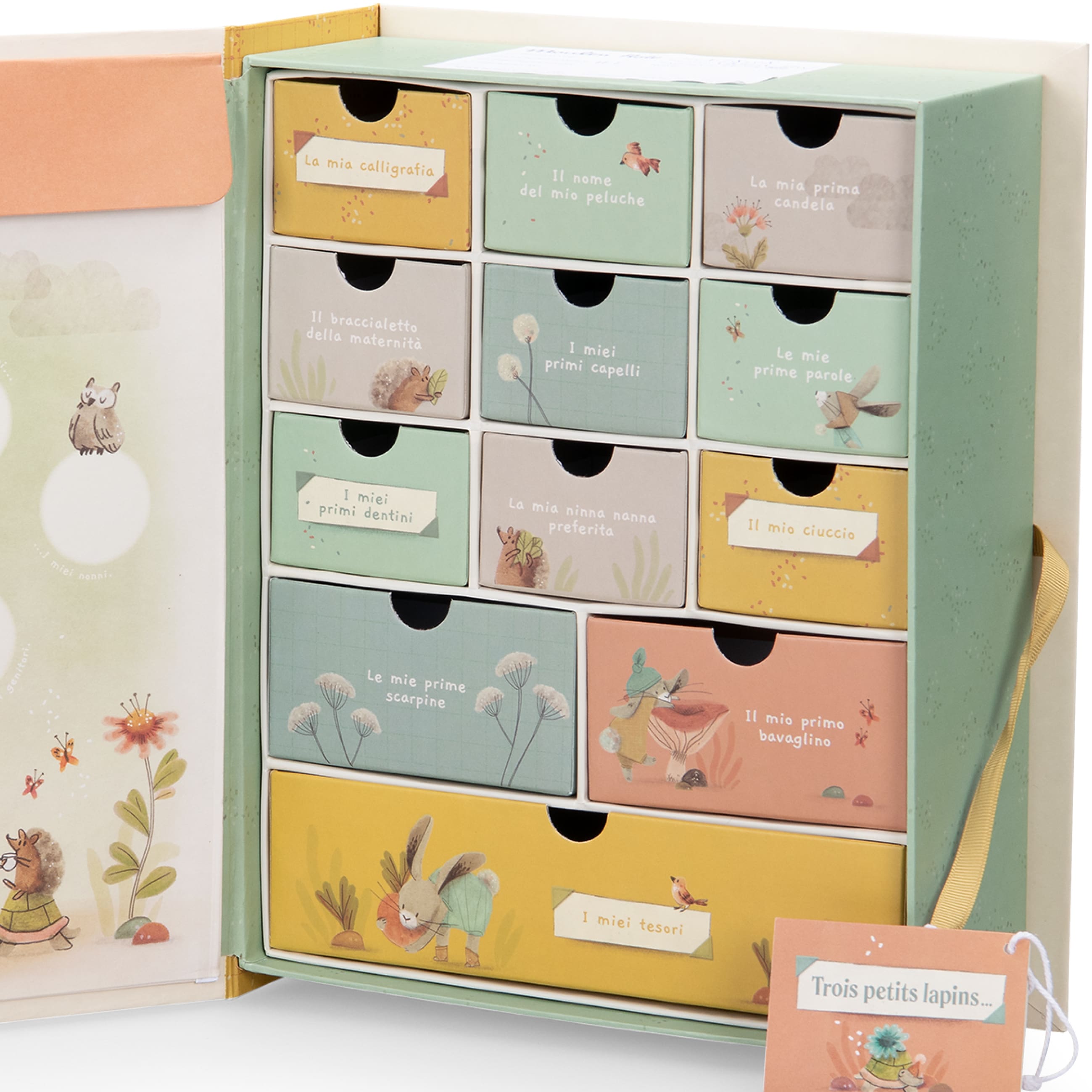 Cofanetto nascita Italiano - Dolci ricordi dell'infanzia