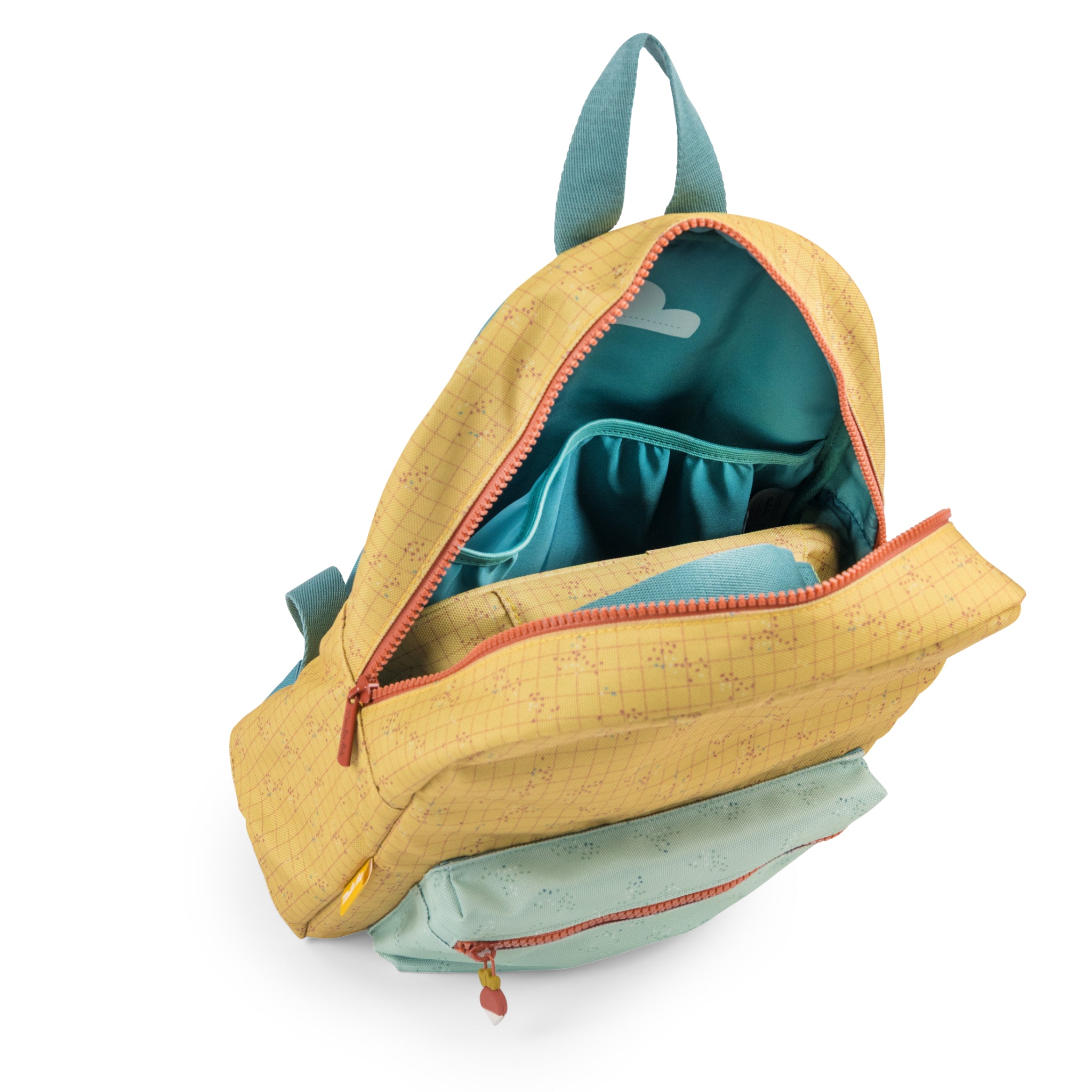 Water-repellent backpack Ochre