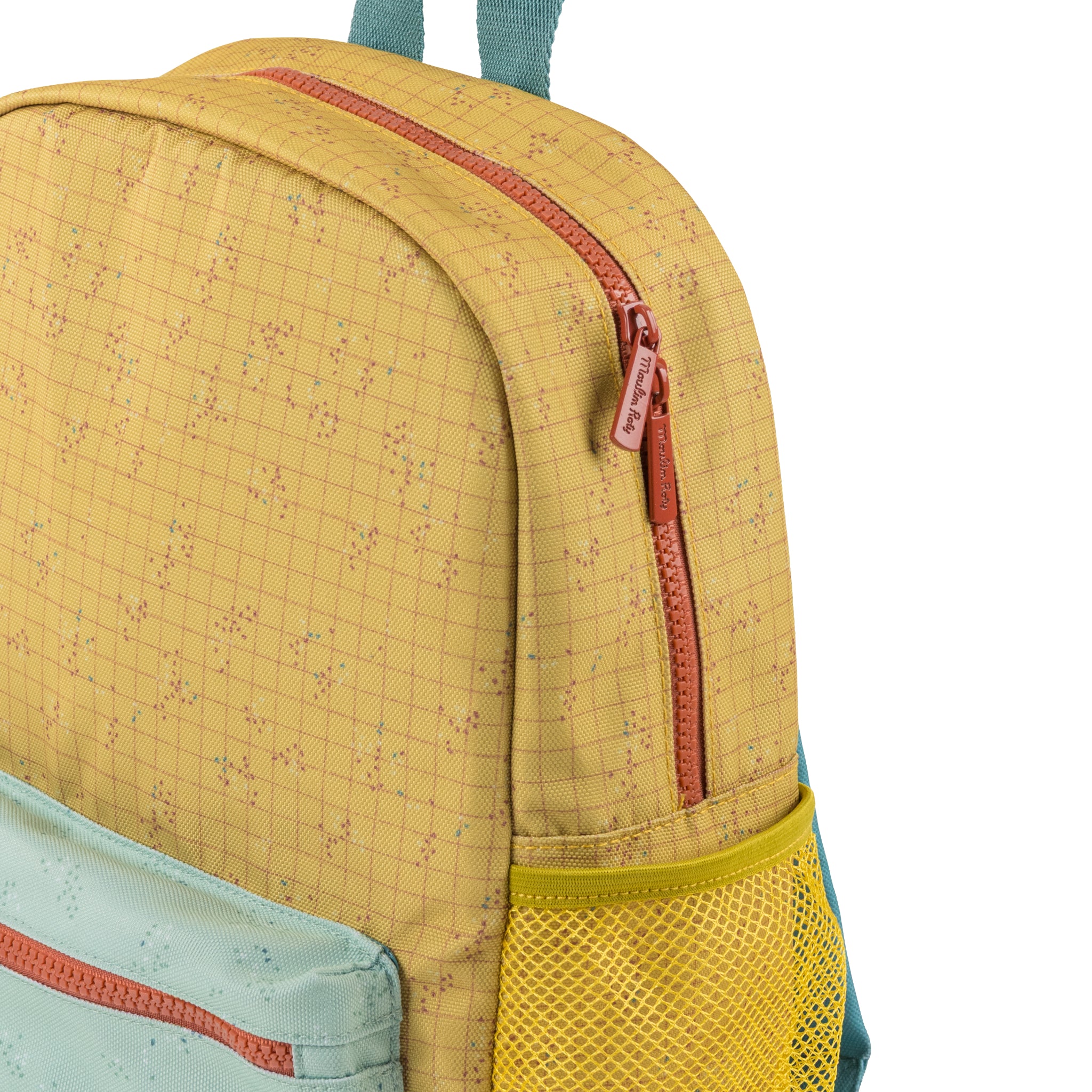 Water-repellent backpack Ochre