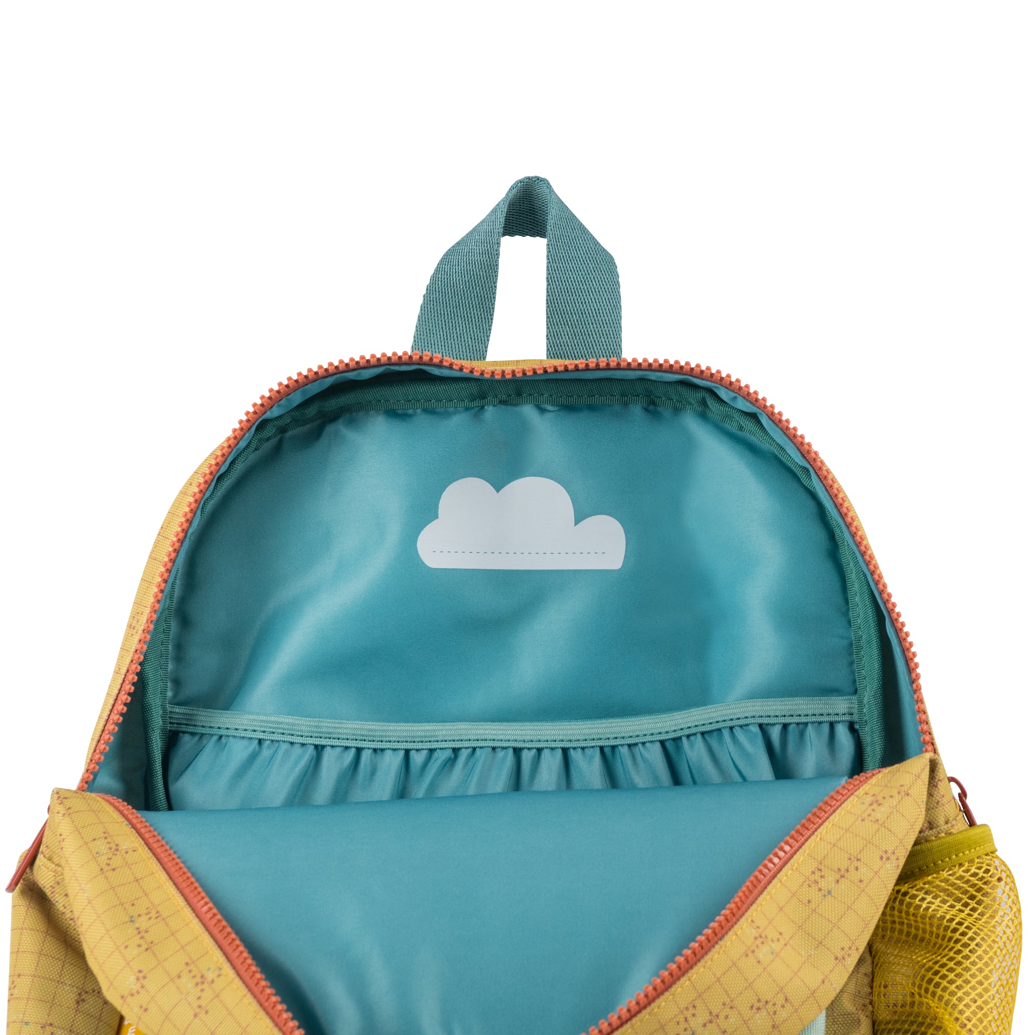 Water-repellent backpack Ochre