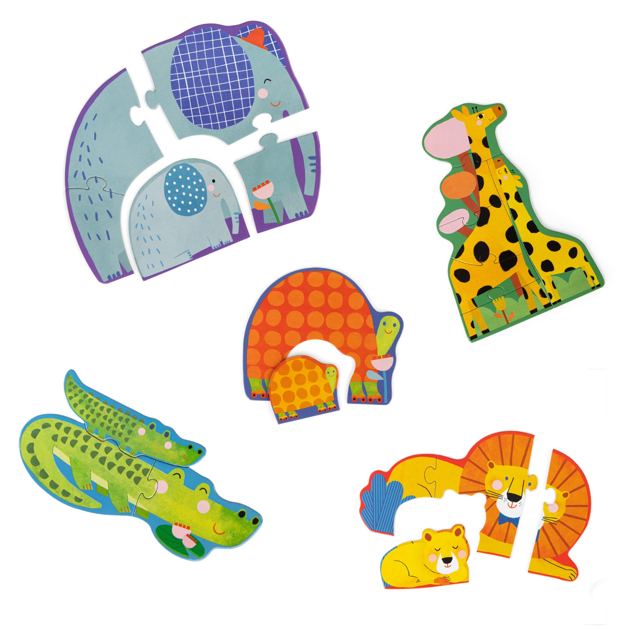 Puzzle evolutivi animali, 20pz
