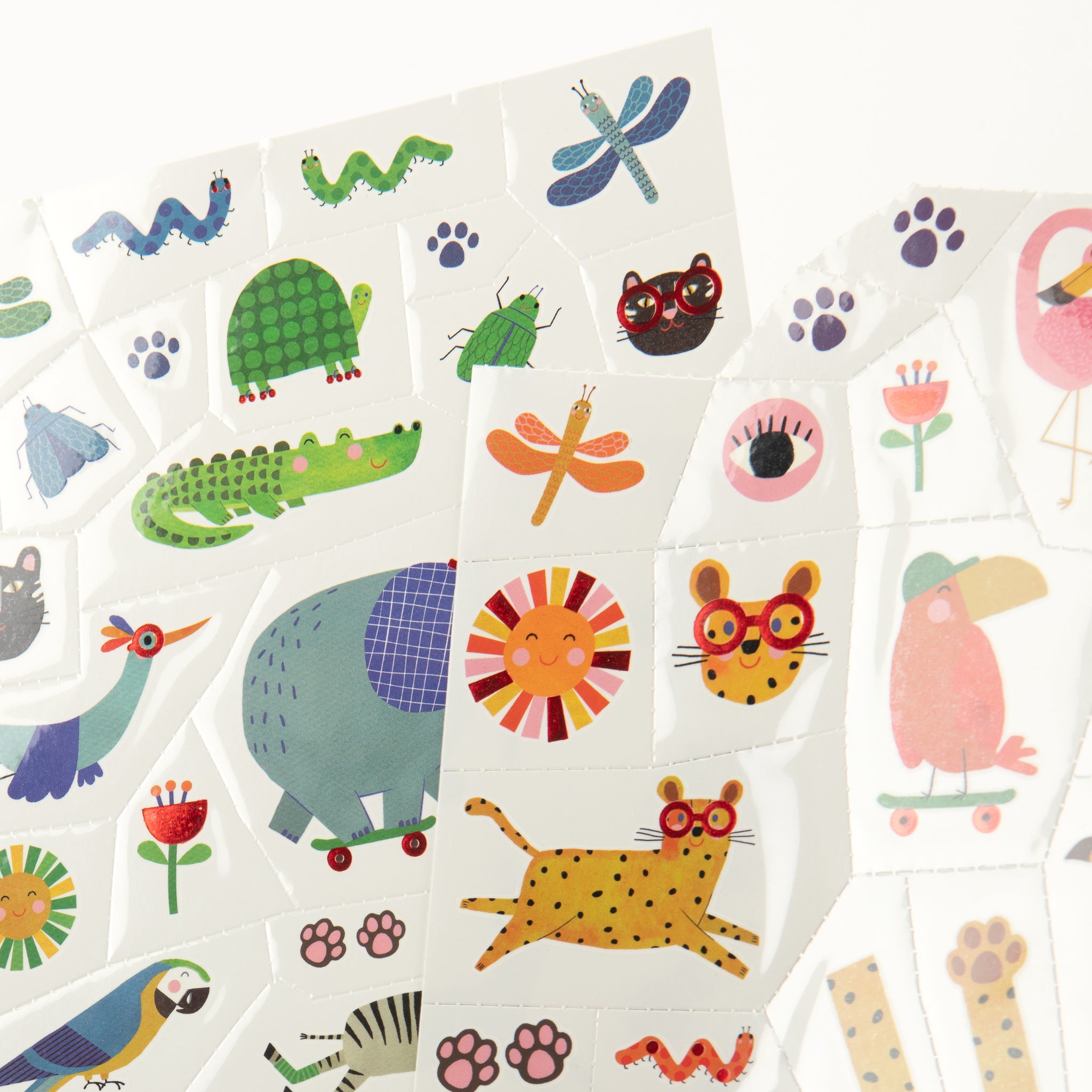 Temporary tattoos, Toupitis
