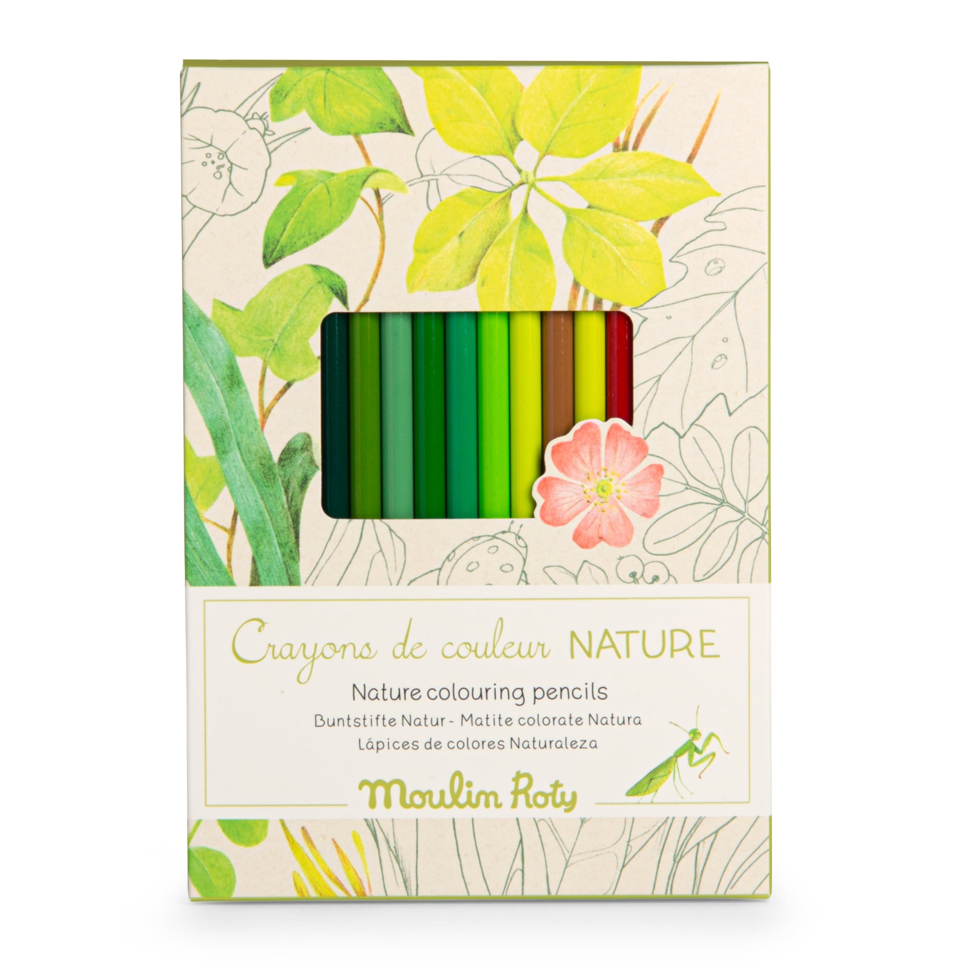 Matite colorate + carte, Natura