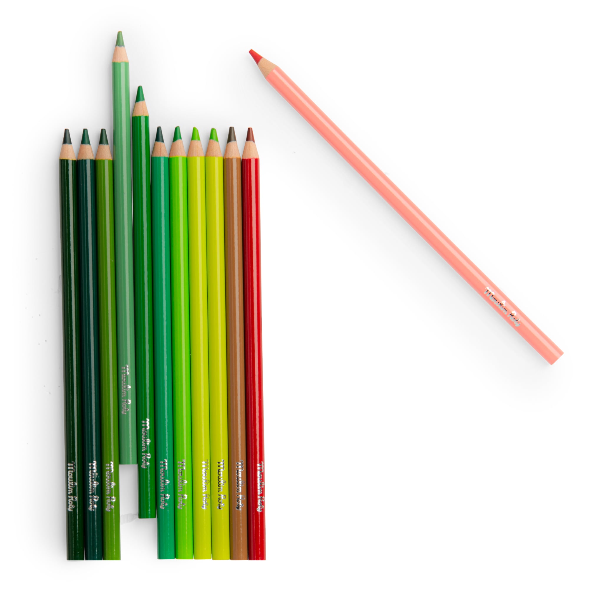 Matite colorate + carte, Natura