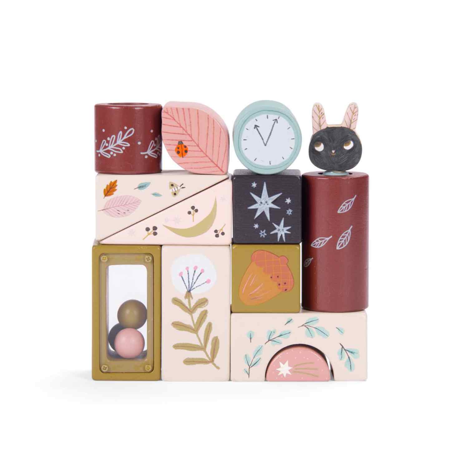 Wooden Sensory Play Activity Cubes, After the Rain