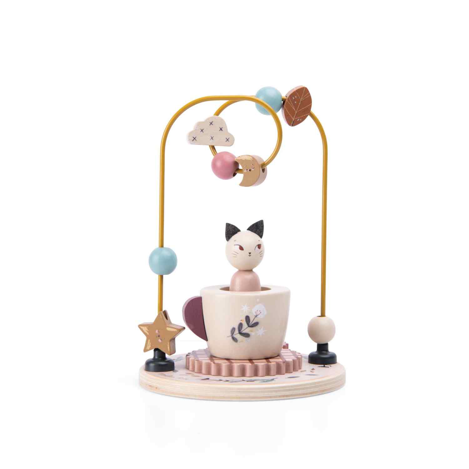 Wooden Stacking Bead Circuit, After the Rain