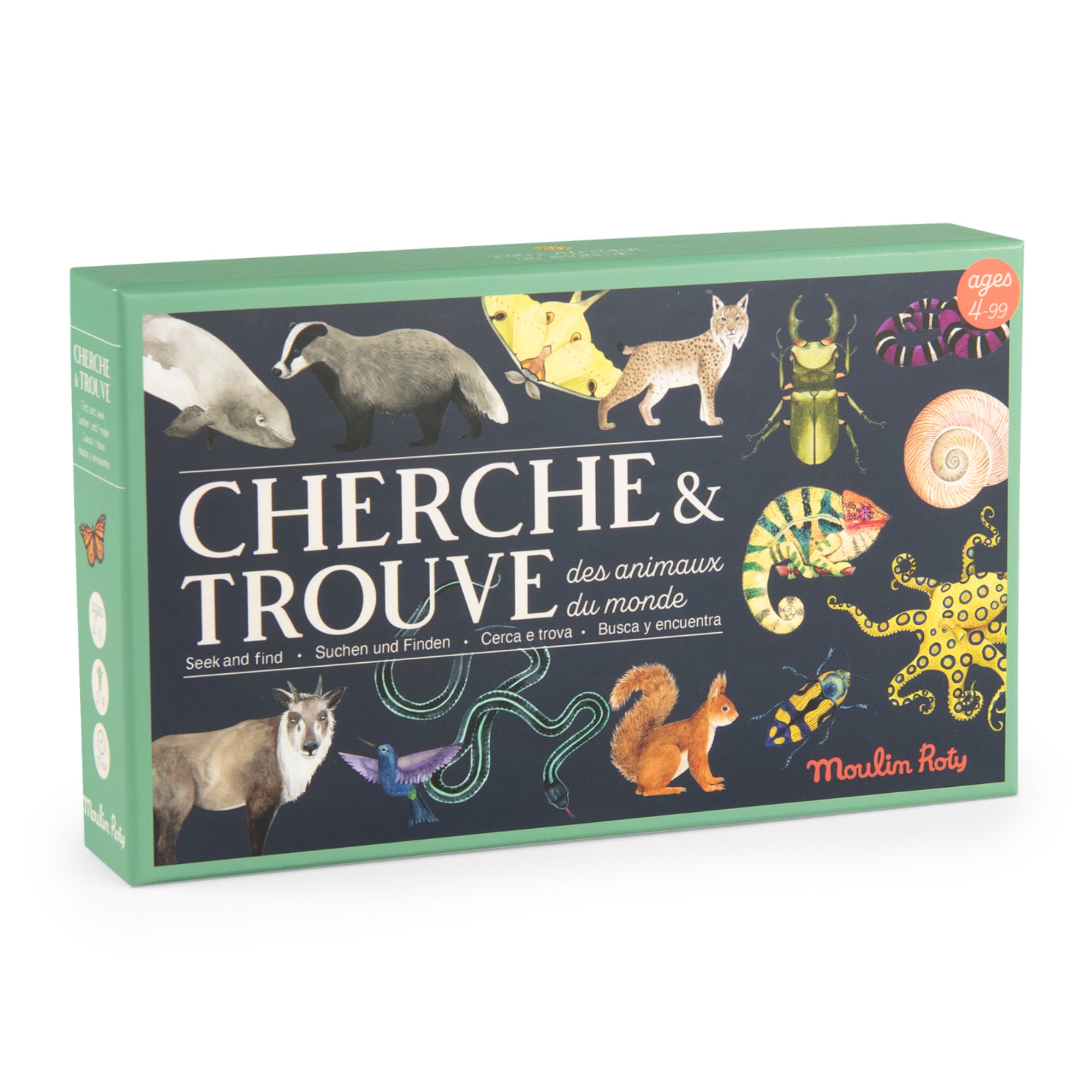 Gioco cerca e trova, Animali del mondo