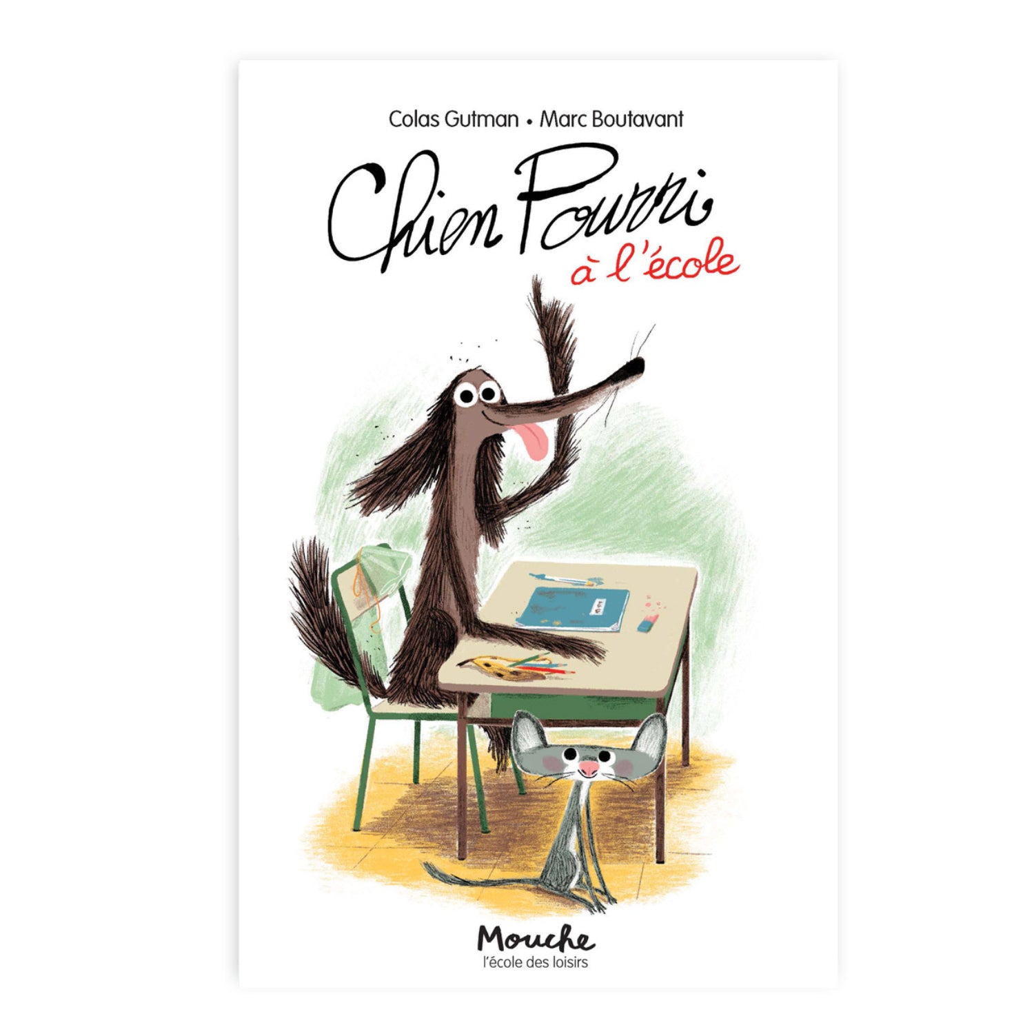 Book - Chien Pourri à l'école - FRA