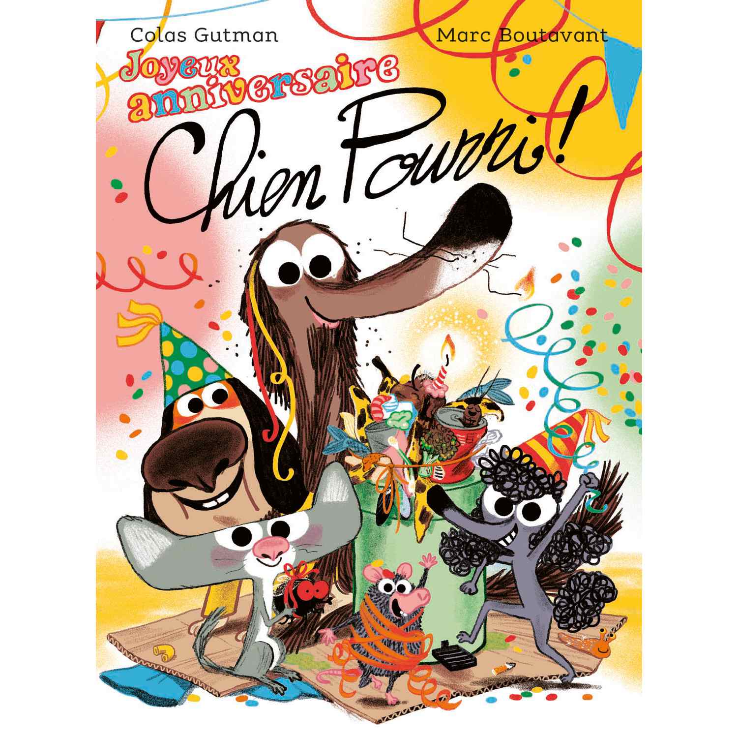 Book Joyeux anniversaire Chien Pourri ! - FRA