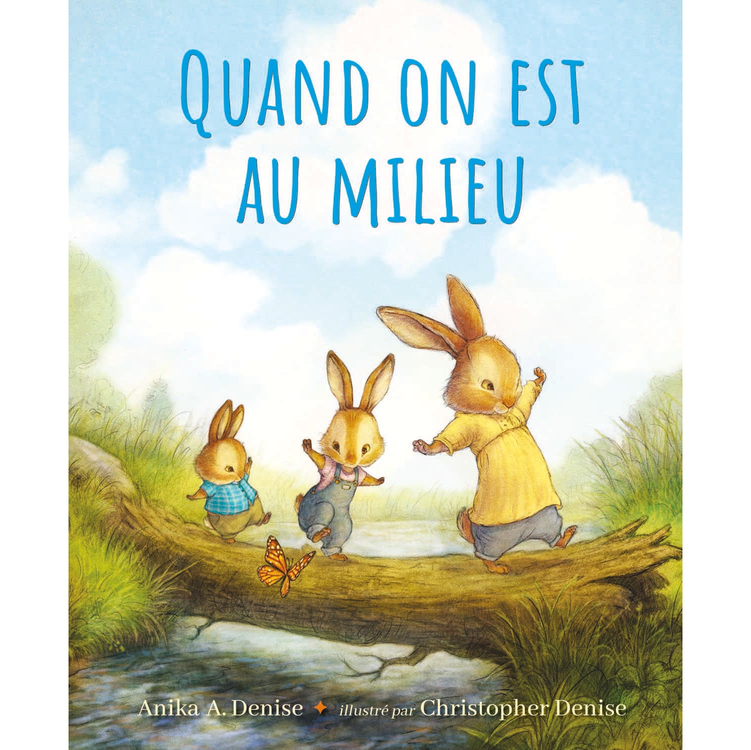 Book Quand on est au milieu - FRA