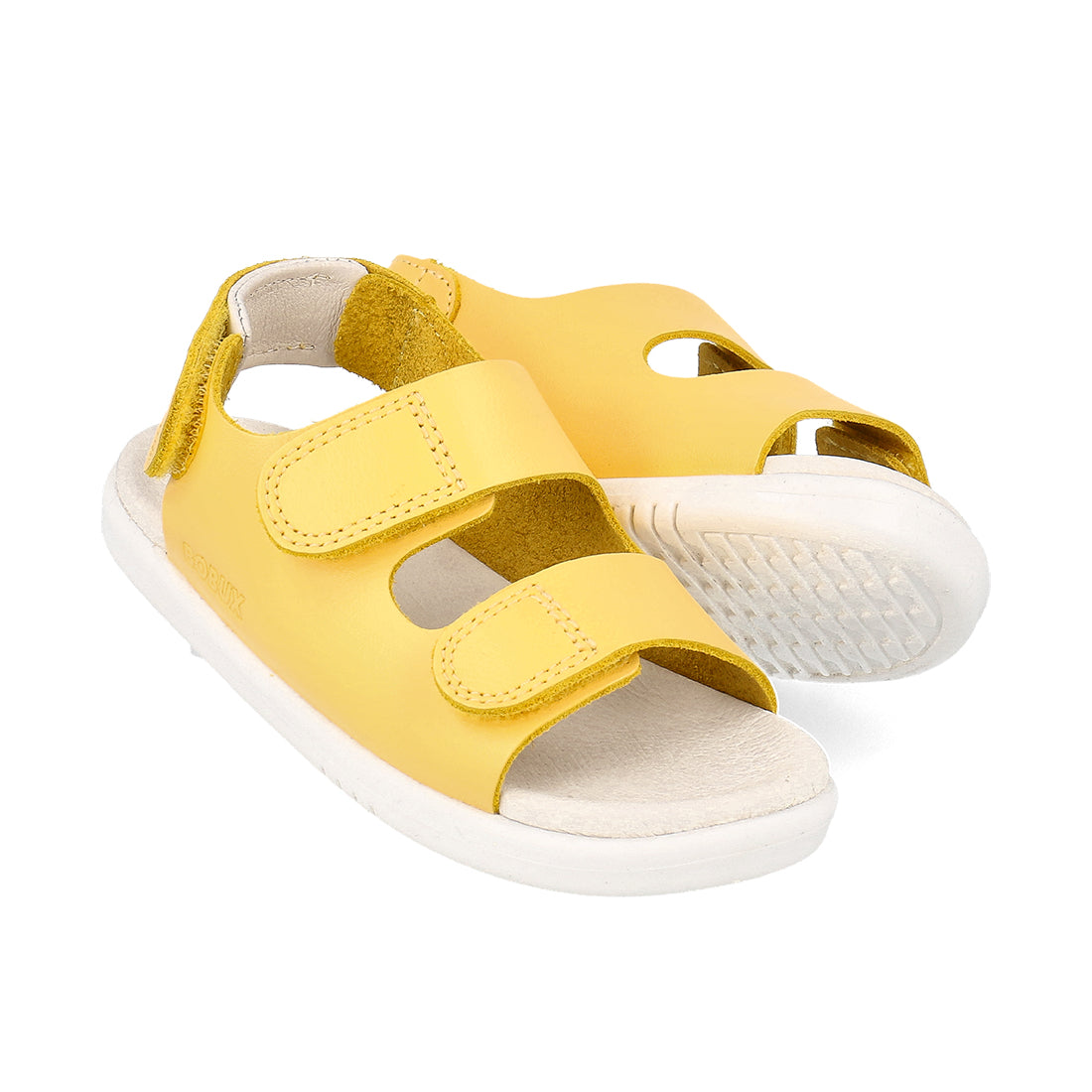 I-Walk Topia Leather Sandals, Pineapple