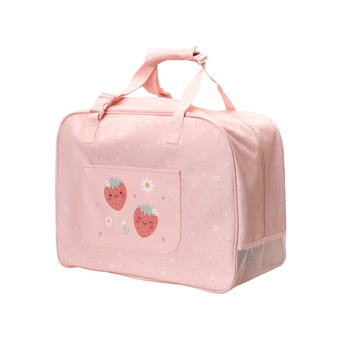 Large Sand-Proof Beach Bag, Strawberries