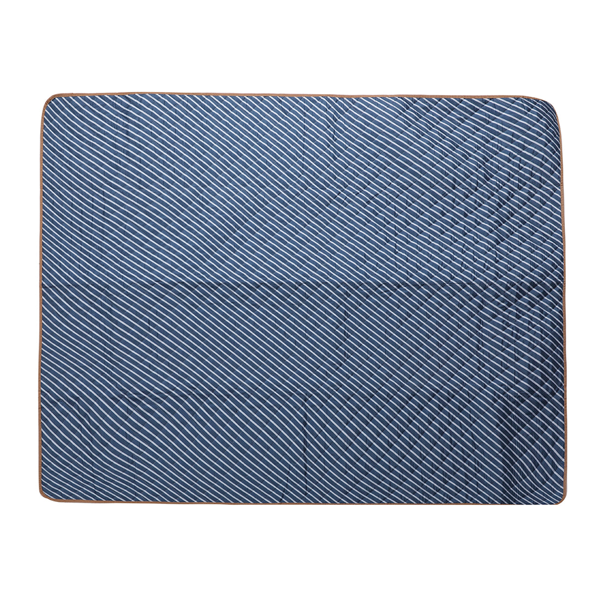 Coperta idrorepellente Picnic 140x170cm, Righe blu