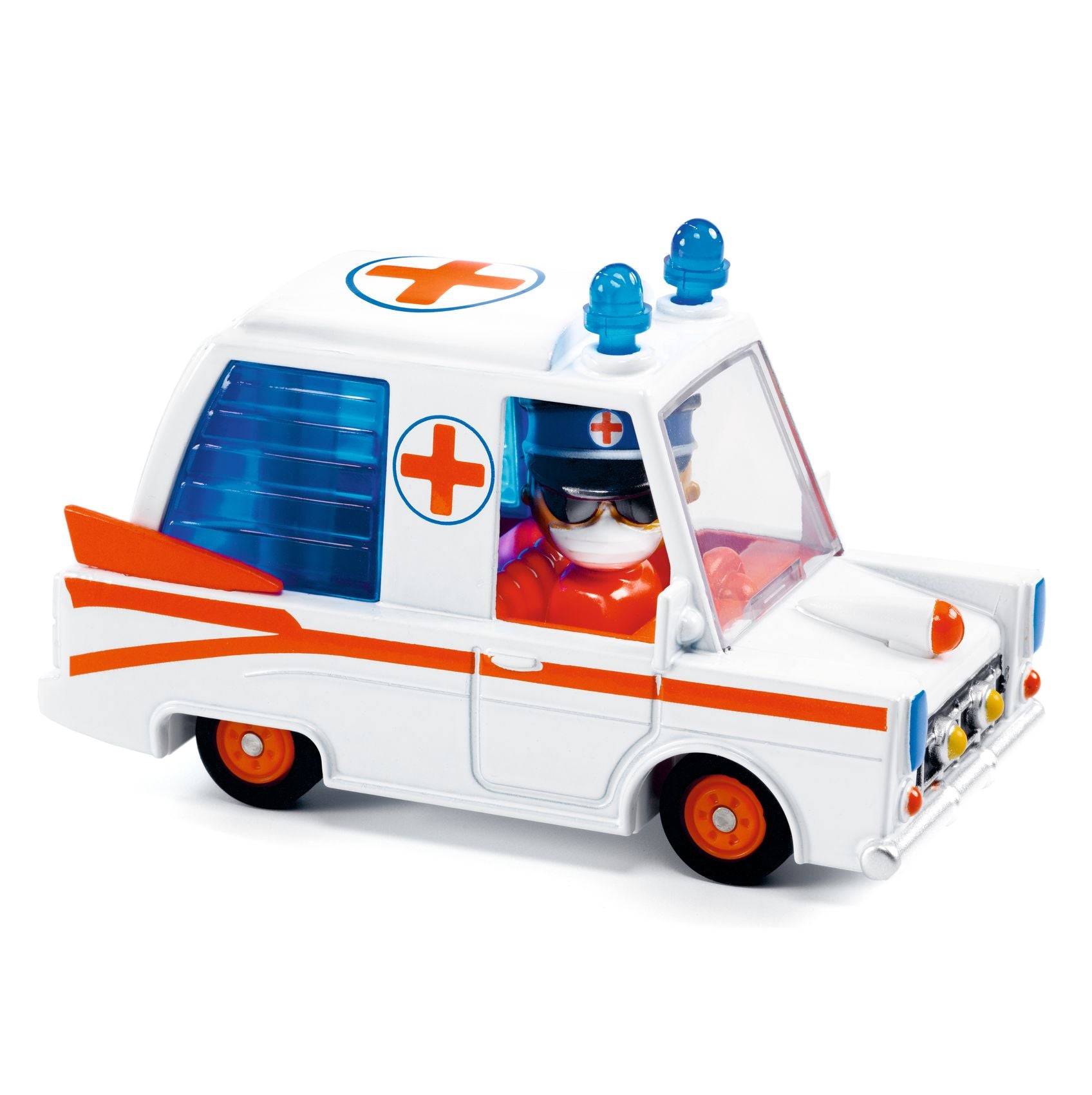 Metal Toy Car, Hurry Ambulance - Crazy Motors