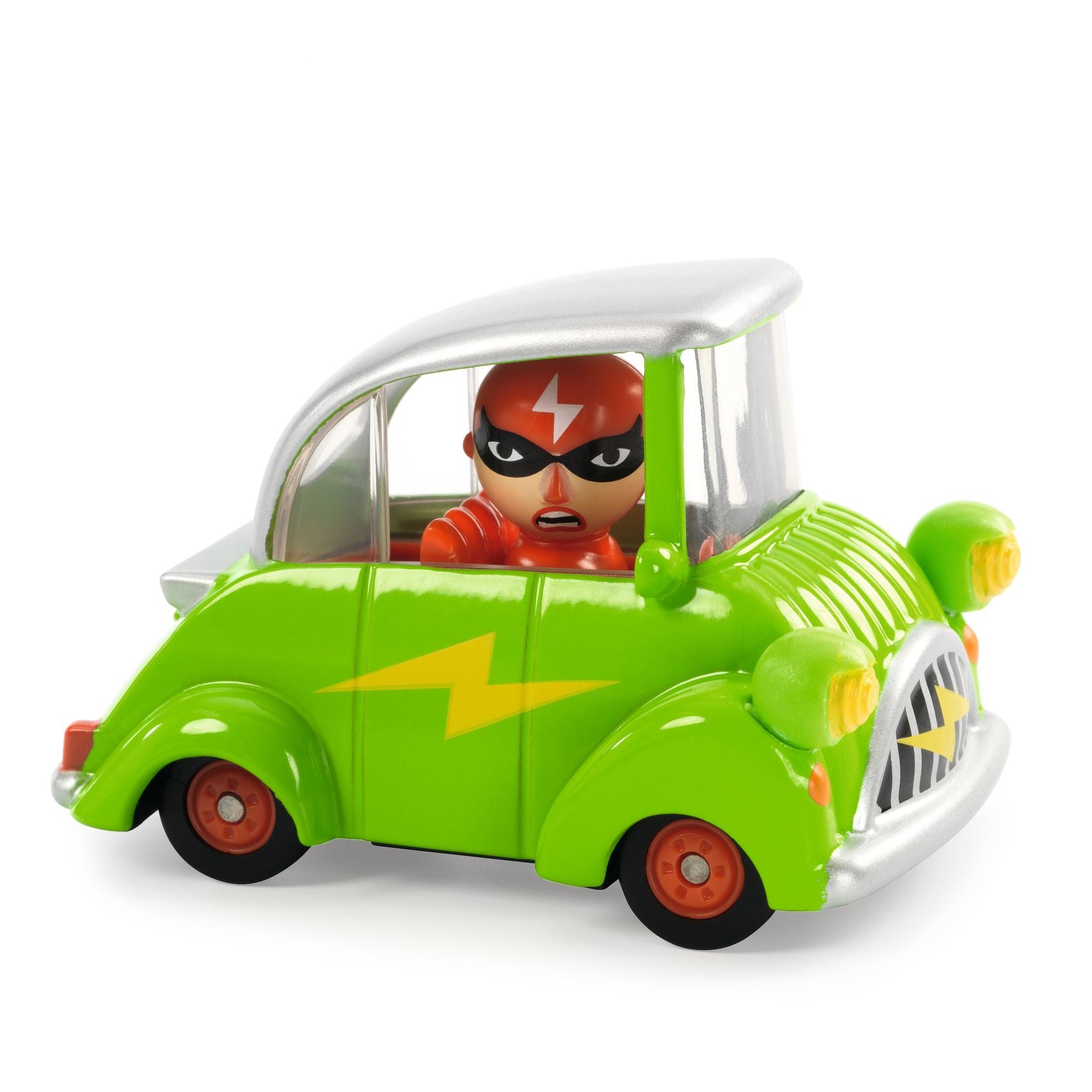 Macchinina in metallo, Green Flash - Crazy Motors - Djeco