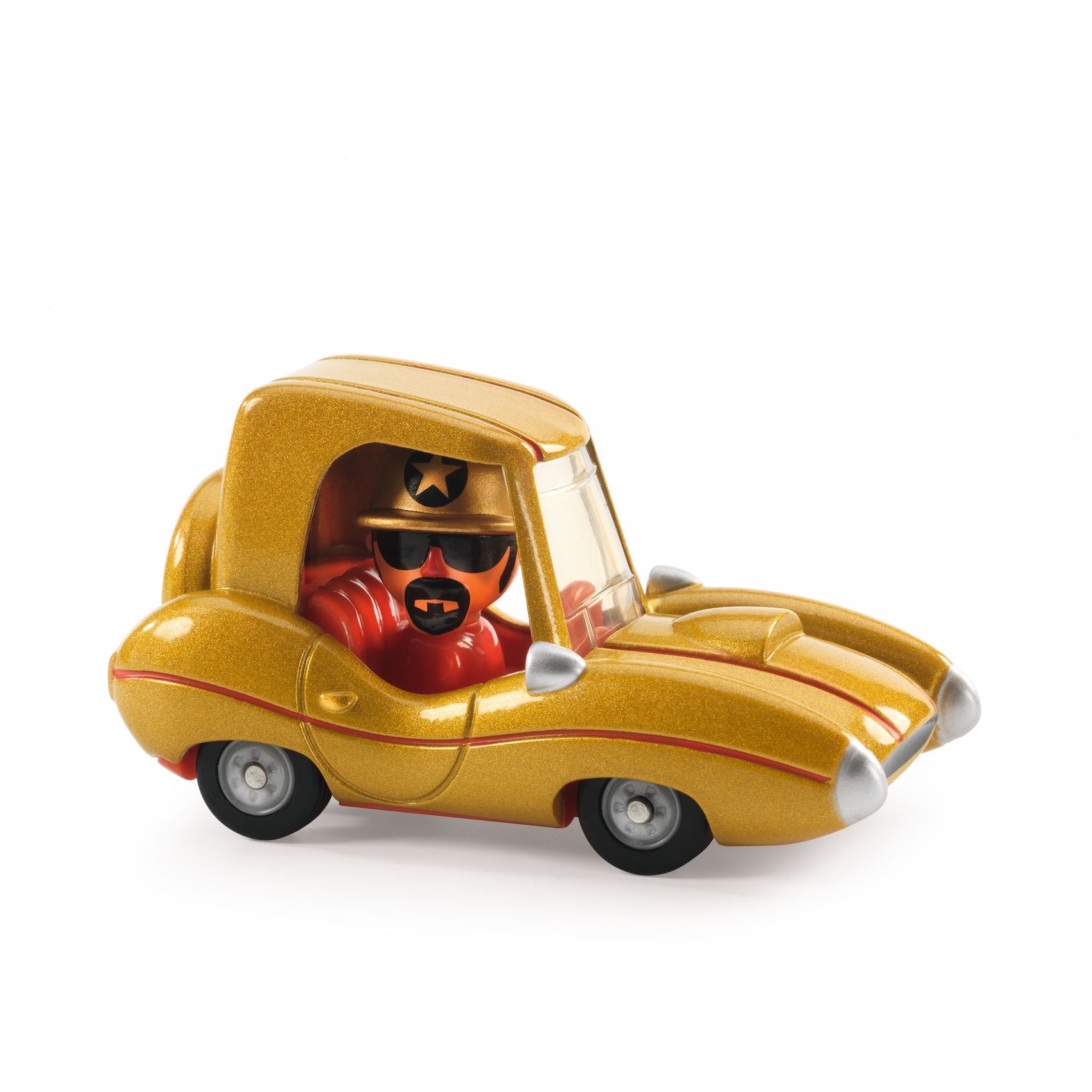 Macchinina in metallo, Golden Star - Crazy Motors - Djeco