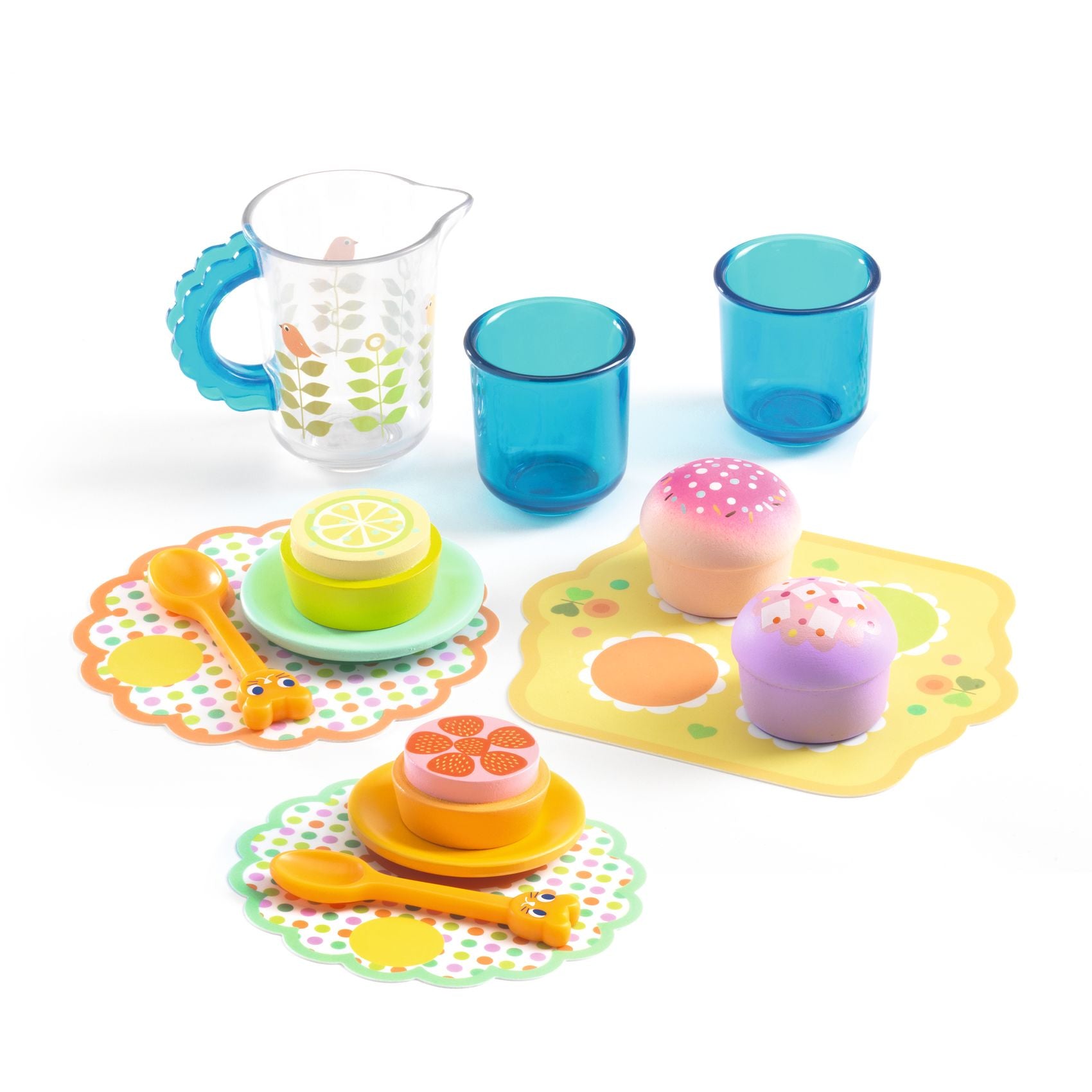 Snack Set, At the table with cats