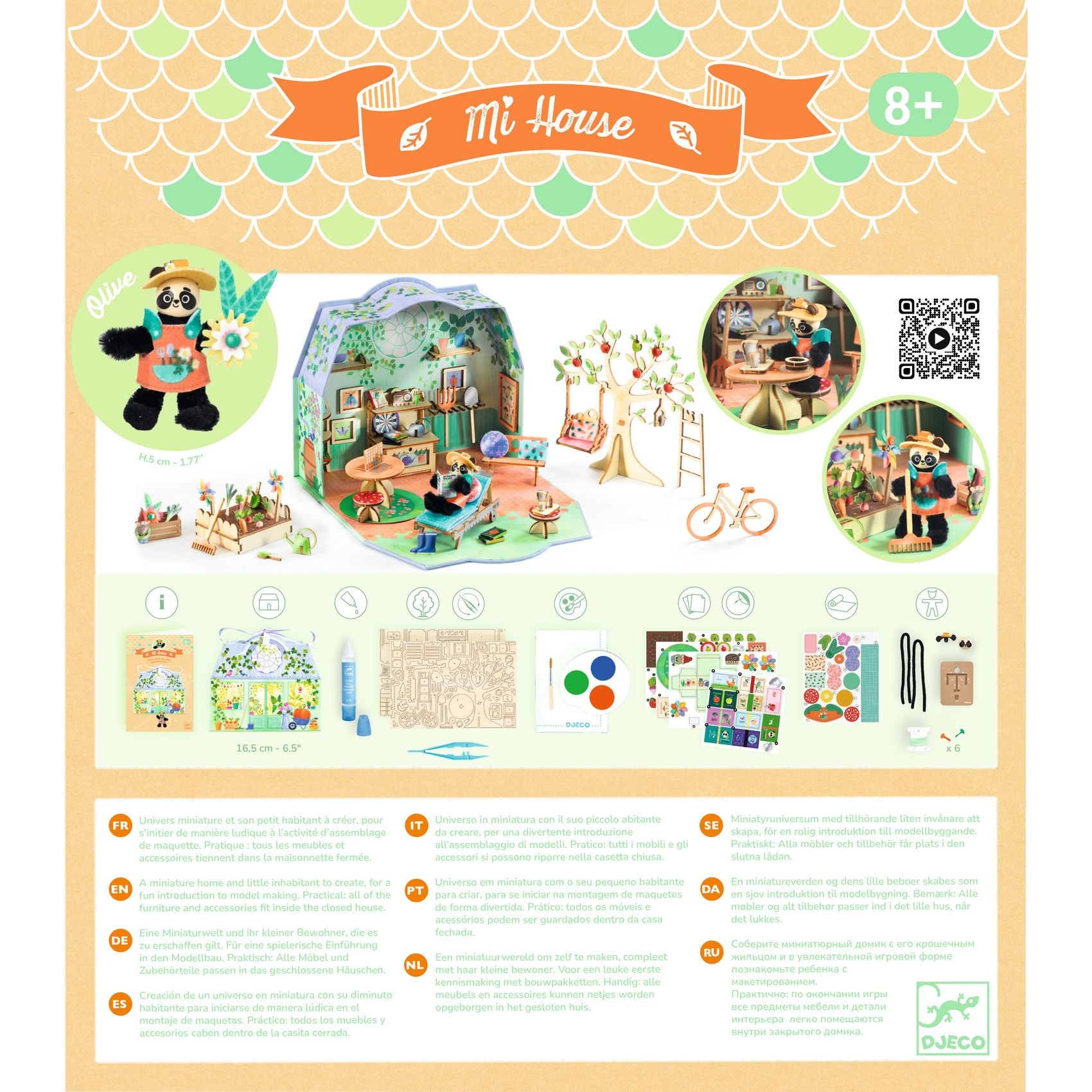 Casetta in miniatura da creare, Mi house - Olive