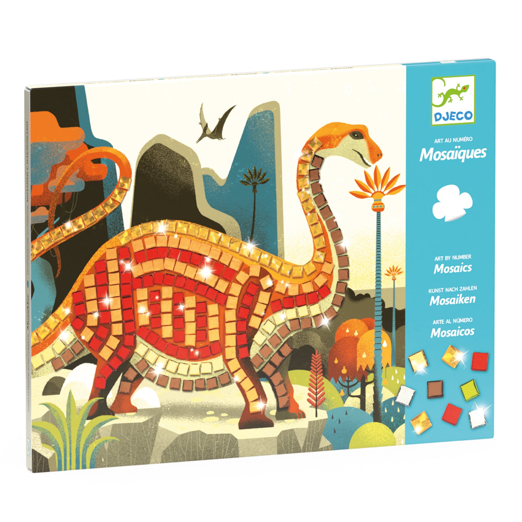 Djeco  Gioco creare mosaici Dinosauri – PIPI & PUPU and friends