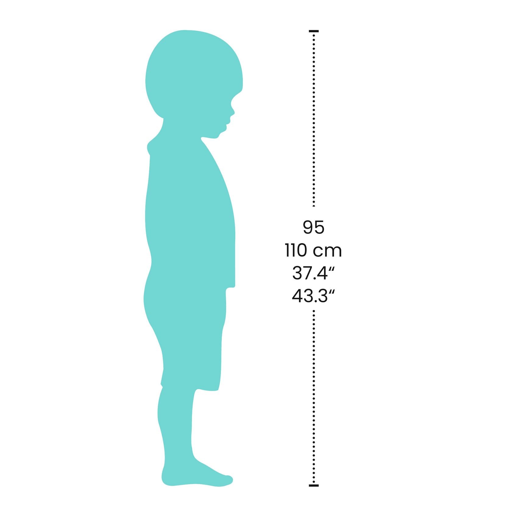 Grembiule con tasca per piccoli artisti (3-6 anni)