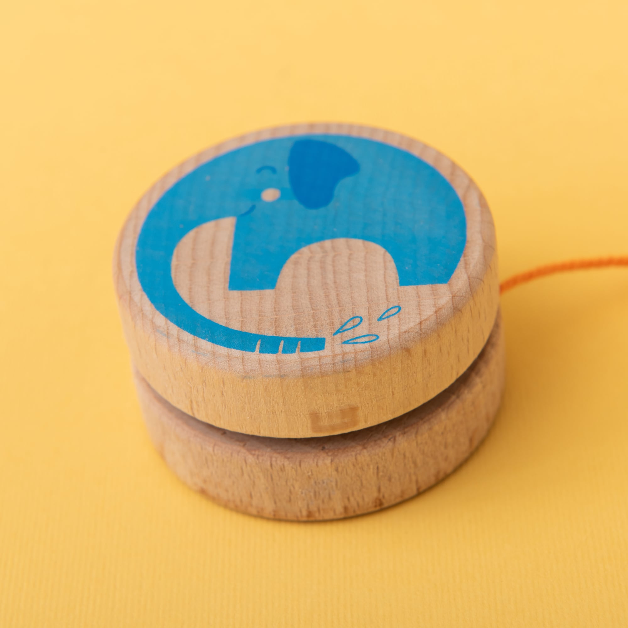 Wooden Yoyo Elephant