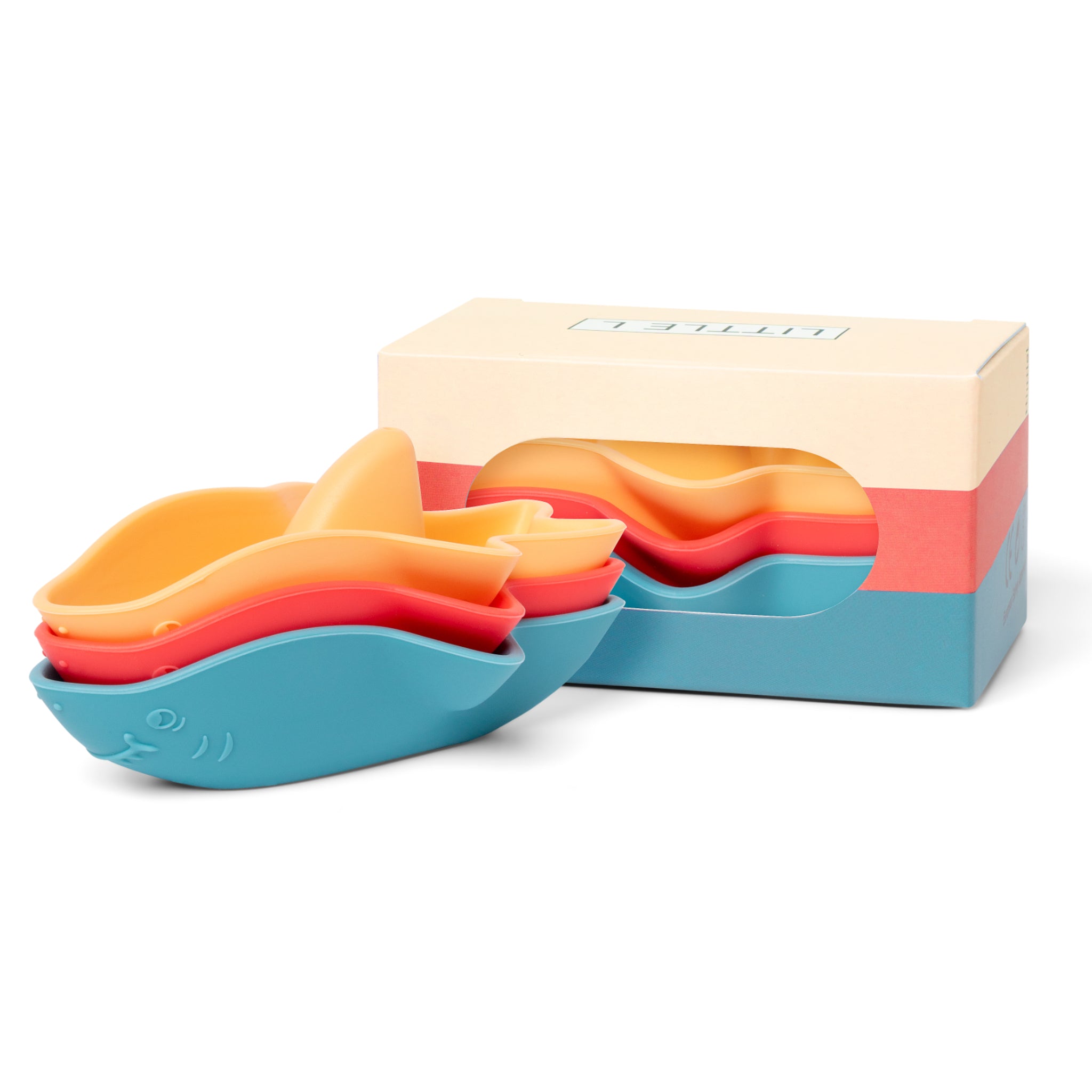Silicone bath toy, Sharks
