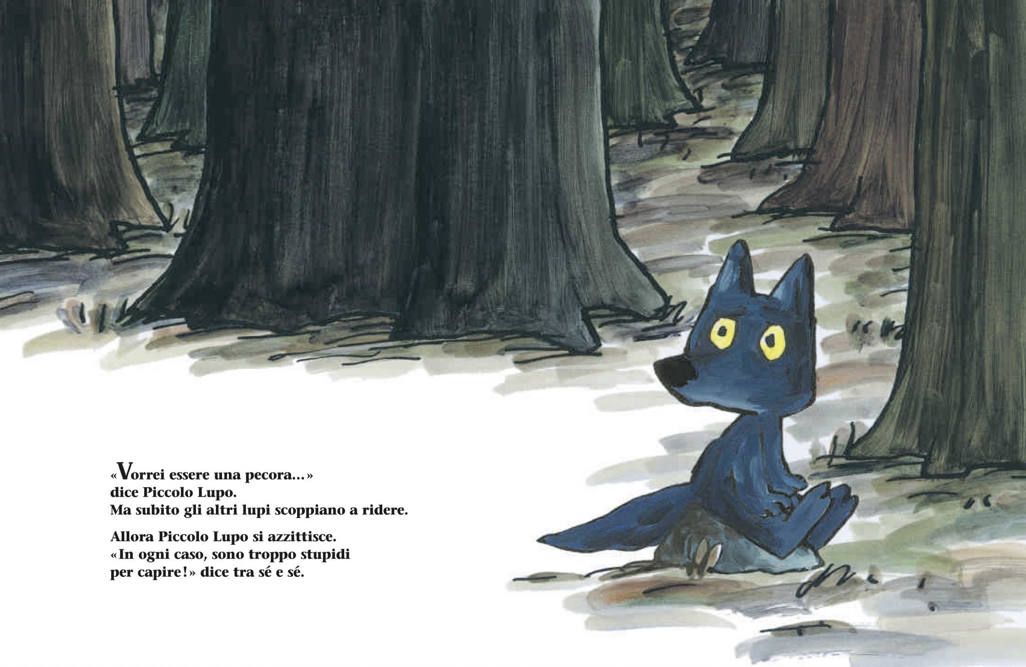 Book Il lupo che voleva essere una pecora - ITA