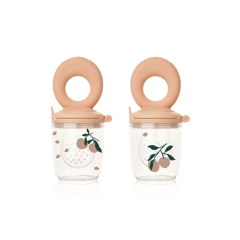 Silicone Feeding Pacifier, Peach