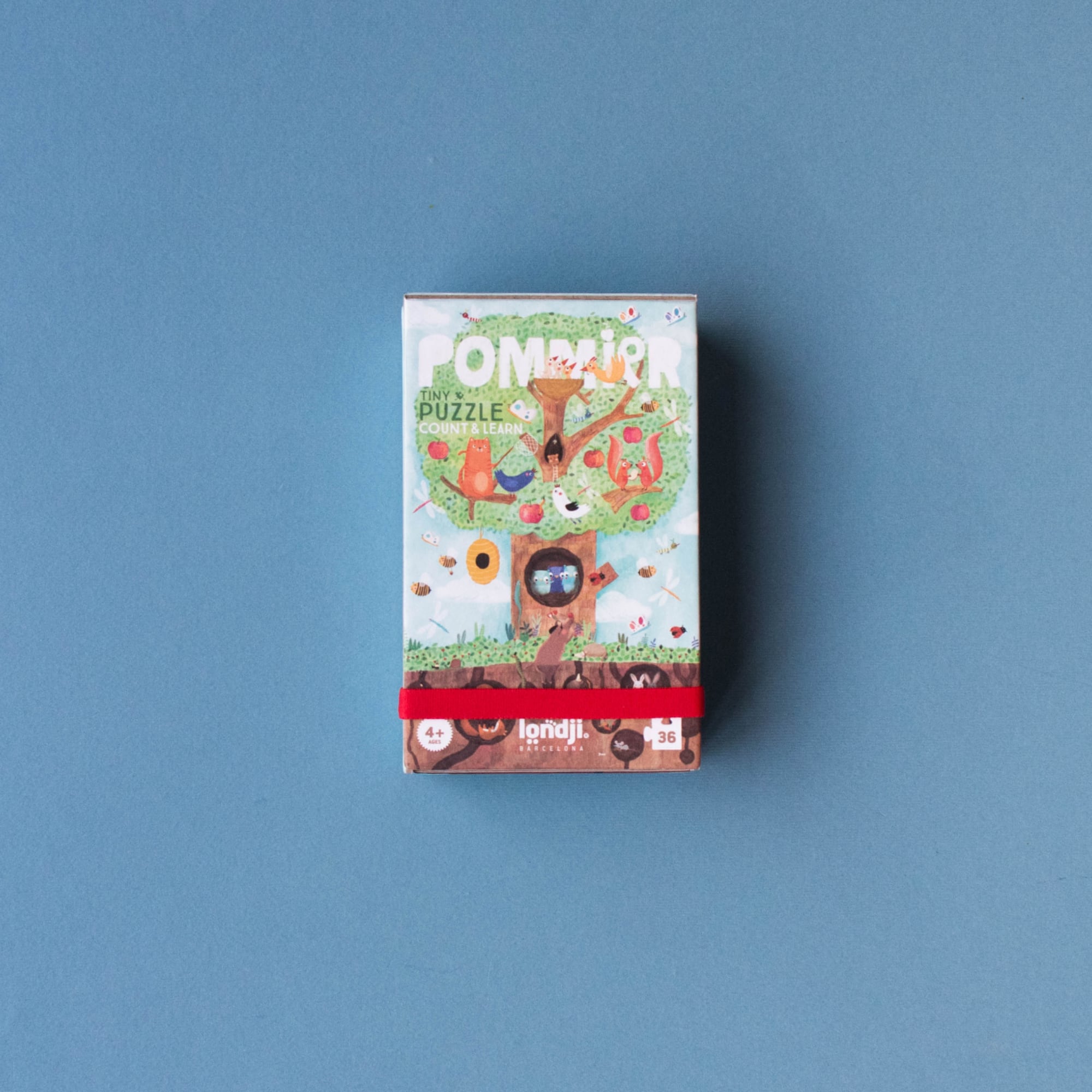 Little seek and find puzzle, Pommier