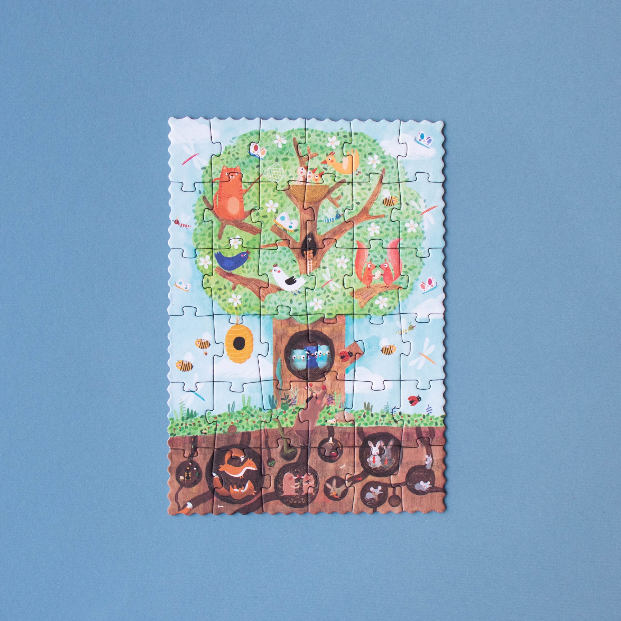 Little seek and find puzzle, Pommier