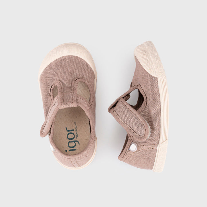 Barefoot Concept Canvas Shoes, Cocoa