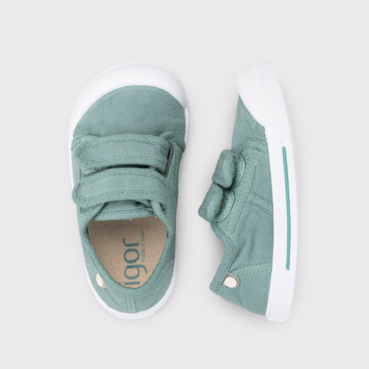 Barefoot Concept Canvas Shoes, Matcha