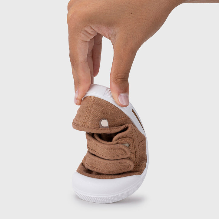 Barefoot Concept Canvas Shoes, Cinnamon