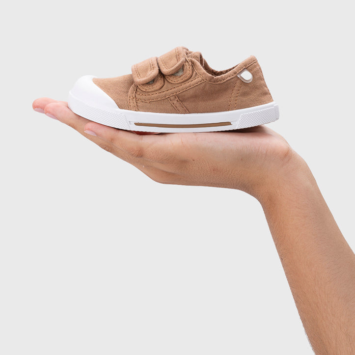 Barefoot Concept Canvas Shoes, Cinnamon
