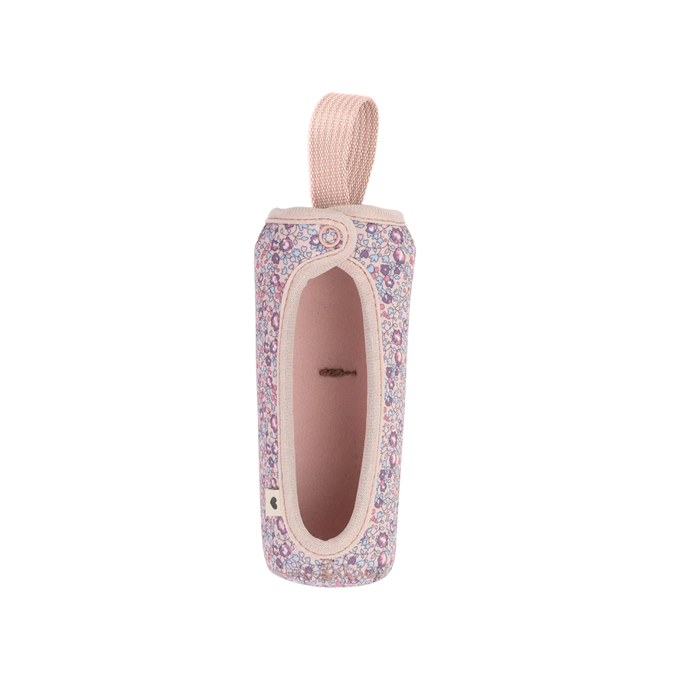 Copribiberon per biberon in vetro 225ml, Liberty Eloise blush | Bibs